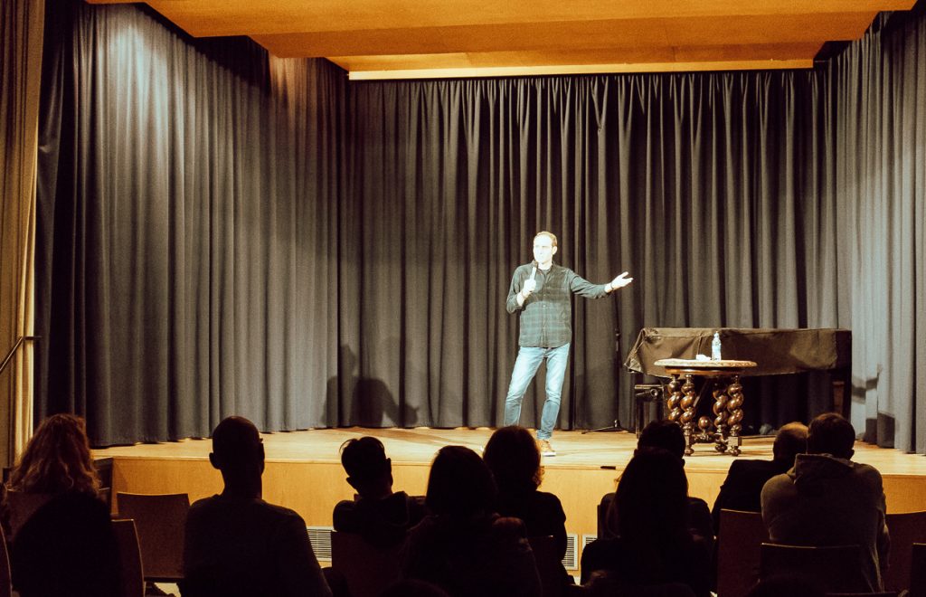 Comedy-Abend mit Vladimir Andrienko der LmDR-Ortsgruppe Duesseldorf